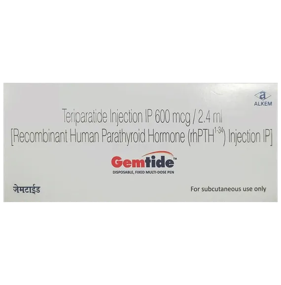 gemtide 600mcg injection
